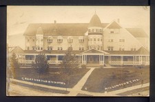1910 Millinocket Maine GREAT NORTHERN HOTEL Postcard RPPC picture
