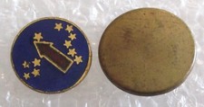 Antique United States Army Pacific Insignia Lapel Pin picture