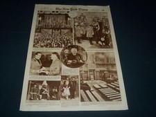 1936 NOVEMBER 15 NEW YORK TIMES PICTURE SECTION - KINGS - PRESIDENTS - NT 7368 picture