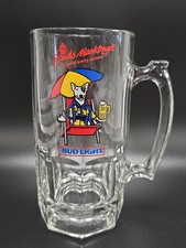 Vtg Spuds MacKenzie Beer Glass Mug Budweiser Bud Light 1987 Party 32oz Logo picture
