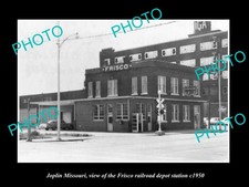 Joplin Missouri The Frisco Railroad Depot c1950 Old Large Historic Photo picture