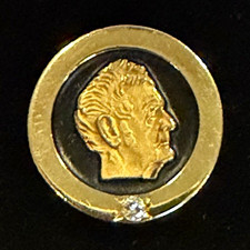 Vintage John Deere 10K Gold Diamond Service Award Pin LAGOS 4.07 Grams picture