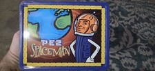 2002 PEZ Spaceman Metal Lunchbox Vintage Collectible New W/Thermos picture