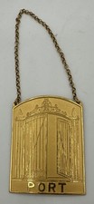 The 21 Club Restaurant NYC Port Liquor Bottle Tag By Sporrongs Made in Sweden picture