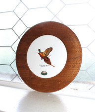 Rosemeade Pottery Les Kouba Pheasant Plaque  picture