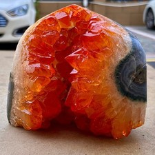 2.09LB  Natural yellow crystal cave quartz crystal mineral specimen picture