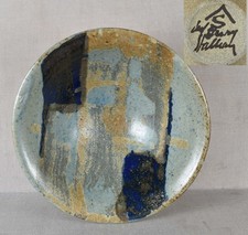 Unique 1950s STUDIO BOWL Swedish ceramic by Carl Harry STALHANE picture