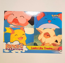 Topps Pokémon Movie Animation Edition Looks Like Trouble... #4 1999 English picture