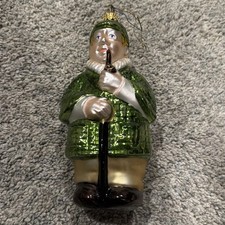 Vintage Sherlock Holmes  Polonaise Kurt Adler Glass Christmas Ornament Rare picture