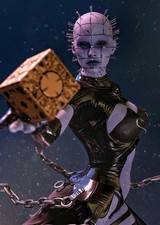 Pinhead High Priestess Resin Sculpture 1:6 Scale  Unpainted Horror Garage Kit picture