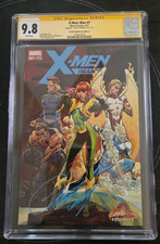 9.8 CGC Signature Series X-Men Blue #1 Signed by J. SCOTT CAMPBELL picture