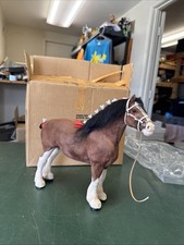 VTG Breyer 1983-1984 Sears Wish Book Flocked Bay Clydesdale Draft 83FLK 20116 picture