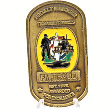US Army PEO STRI PM TRADE Training Devices Challenge Coin 2.0