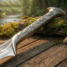 King Elf Handmade Thranduil Sword, Stainless Steel Replica, Elven Longsword picture