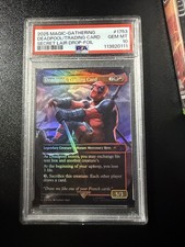 DEADPOOL TRADING CARD MTG MAGIC THE GATHERING SECRET LAIR FOIL #1753 PSA 10 GEM  picture