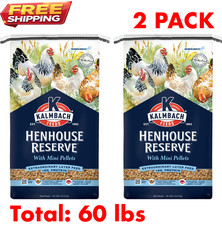 2 PACK - Kalmbach Henhouse Reserve Layer Chicken Feed Whole Grains Formula, 30lb picture