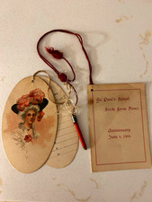 2 Antique DANCE CARDS picture
