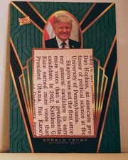  DONALD J. TRUMP THE 45th. PRESIDENT, 2023 PIECES OF THE PAST, JUMBO RARE RELIC. picture