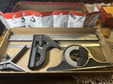Vintage Starrett Combination Set C9-12-4R Original Box with Instructions picture