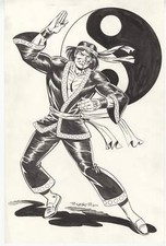 Shang Chi Original Art by Al Milgrom 2011 picture