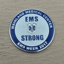 Mainland Medic Center EMS Week 2017 Challenge Coin picture
