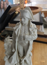 Vintage White Porcelain Napoleon Bonaparte Figurine Statue Military Figure 10” picture
