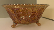 Lovely Iridescent Imperial Glass Marigold Carnival 10