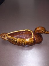 vintage pottery duck planter picture
