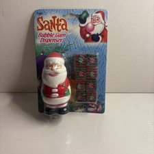 Vintage 2000 Toy Site Santa Bubble Gum Dispensers picture