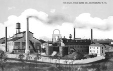 The Hazel Atlas Glass Co Factory Clarksburg West Virginia WV - Reprint picture