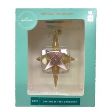 Hallmark We Give Healthcare Gold Star 2019 Ornament New Sealed Gift picture