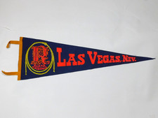 Vintage Rare 1970s RIATA CASINO LAS VEGAS Pennant Flag 27.5 x 9 picture