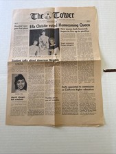 1961 Oakland City College The Tower Newspaper Civil Rights Football CCSF picture