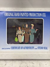 The Real Ghostbusters - Authentic Animation Cel + Copy Background picture