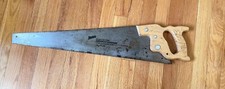 Vintage Disston R-1 Rancher hand saw 26”, 8TPI picture