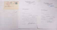 1940 Lamson Goodnow Panama Line NYC Railroad Postcard Ephemera P547K picture