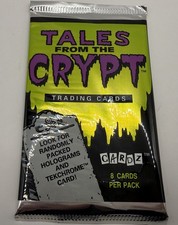 1993 Tales From The Crypt Sealed WAX PACK Trading Card Vintage Horror HBO picture