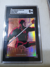 Daredevil 2017 Fleer Ultra Marvel Spider-Man Precious Metal Gems Bronze SGC 9 picture