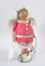 Lib Cummings Mead Silvestri Red Christmas Angel Figure 12