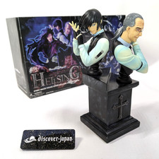 Rare Hellsing Walter C. Dornez Young & Old Bust Statue 7 in 2006 YAMATO Figure  picture