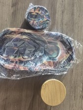 Portable Rolling Tray And Grinder Set 3 Piece Astronaut Graphic picture