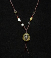 FABULOUS JADE HOTEI PENDANT_MAITREYA BUDDHA_ADJUSTABLE CORD_CHINA_263178 picture