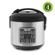 AROMA 8-Cup Digital Rice Cooker & Food Steamer with Bonded Granite Nonstick picture