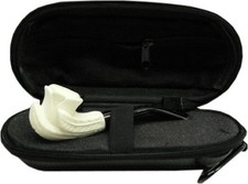 Imported Miniature Meerschaum Pipe - TULIP w/ Zippered Case picture