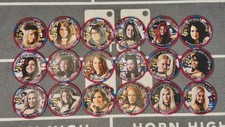 🎰🎲$5 Las Vegas Golden Gate Dancing Girls Casino Chips - Lot Of 18 FULL SET🎲🎰 picture