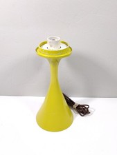 Vintage Laurel Lamp Yellow Mushroom Table Lamp Base, No Shade, MCM  picture