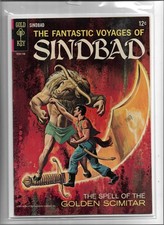 THE FANTASTIC VOYAGES OF SINBAD #2 1967 VERY FINE-NEAR MINT 9.0 939 picture