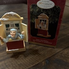 Hallmark Keepsake Collector's Club Away to the Window 1997 Christmas picture