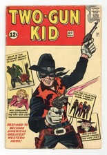 Two-Gun Kid #60 GD+ 2.5 1962 picture