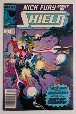 Nick Fury Agent of SHIELD #2 Comic Book Bob Harras Marvel Comics 1989 picture